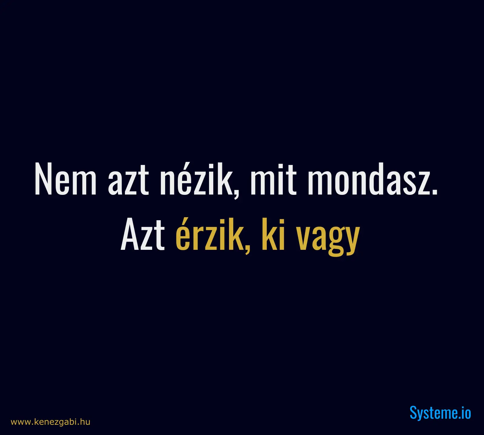 A marketing csak közvetíti azt, ami mögötte van