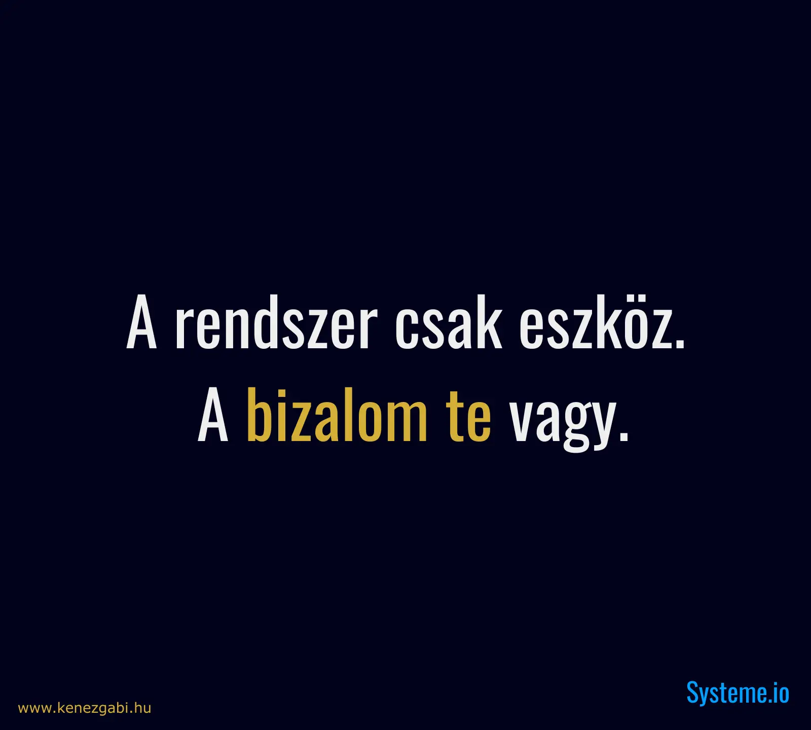 A rendszer működik. De nem helyettesít.
