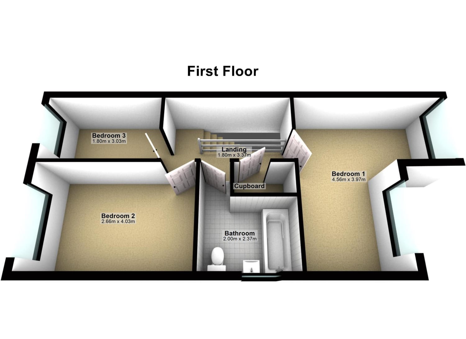 3D floor plan