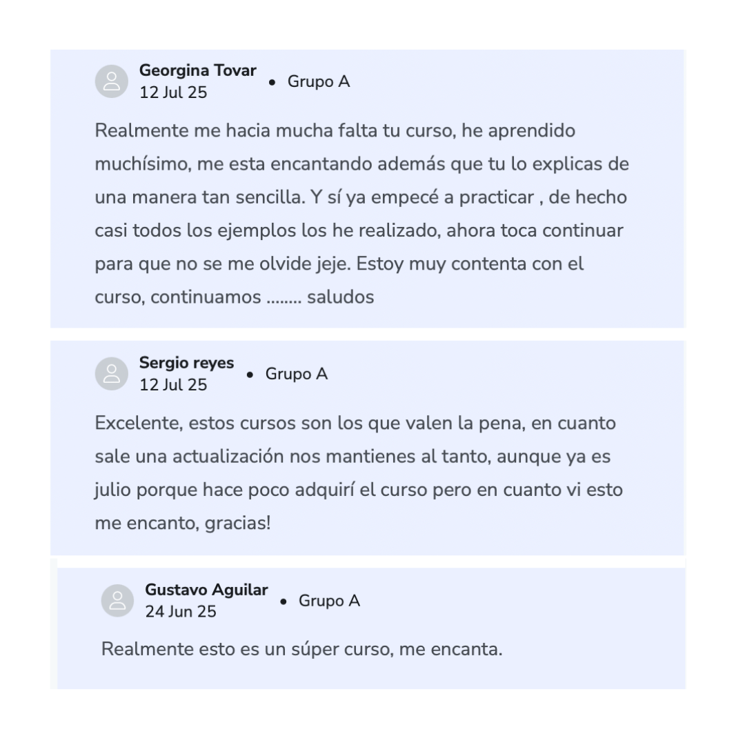 Testimonio real de alumna de Canva Max