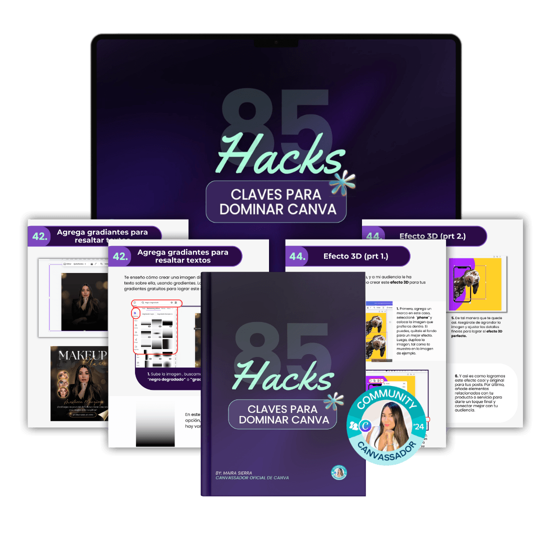 Ebook de 85 hacks de Canva