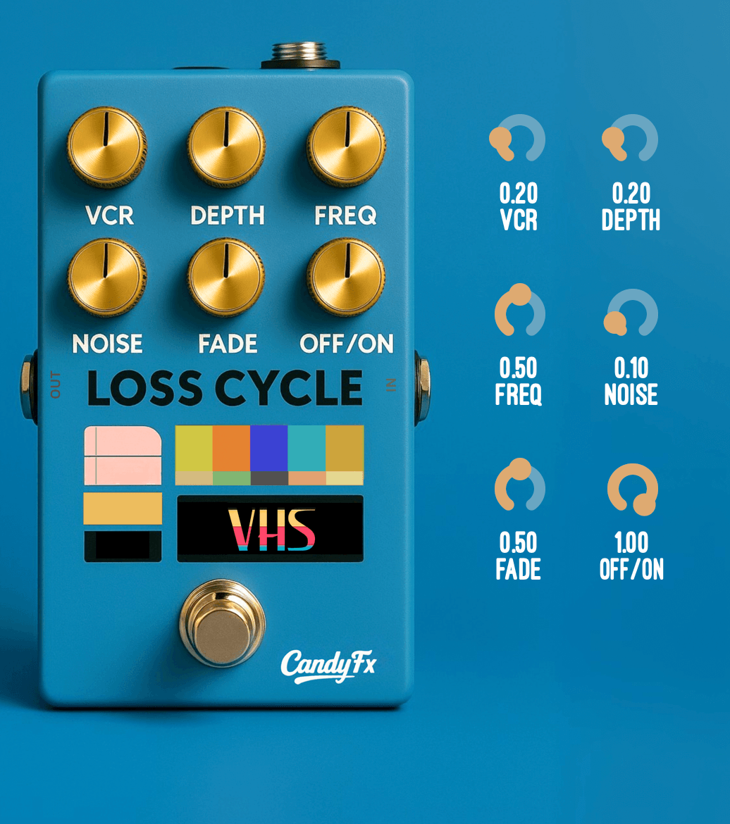 lofi degradation VST plugin UI