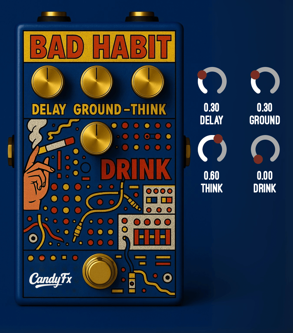 lofi degradation VST plugin UI