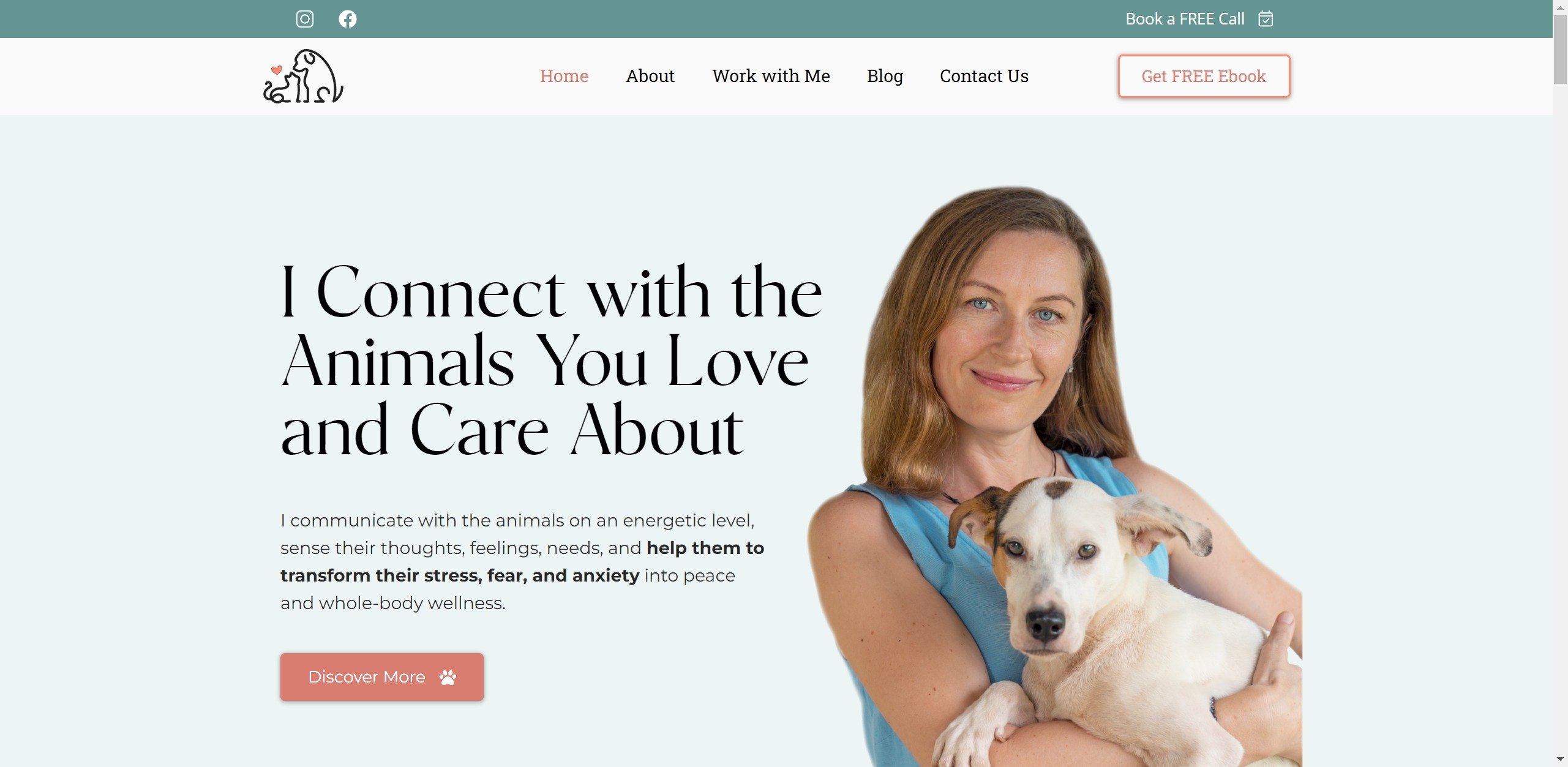 Expert Intuitive Animal Communicator & Pet Behavior Specialist