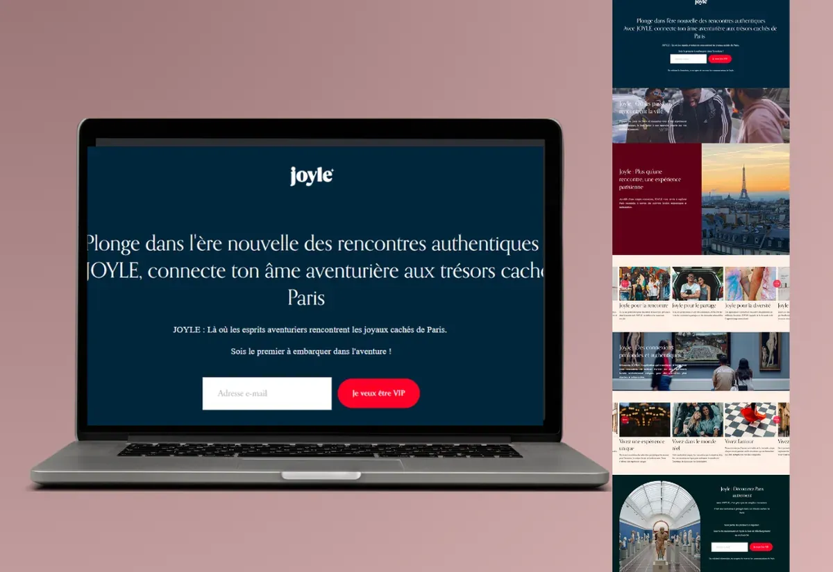 Exemple de site livré par Digitalsunshine