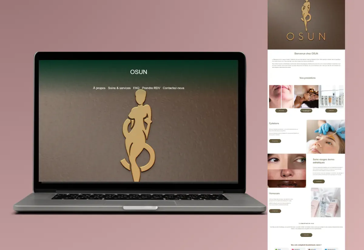Osun — boutique en ligne réalisé par Digitalsunshine
