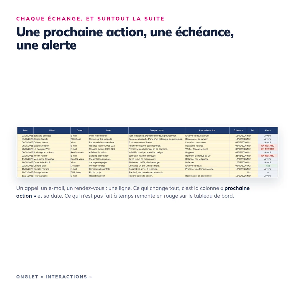 CRM Client Micro-Entreprise 2026 5