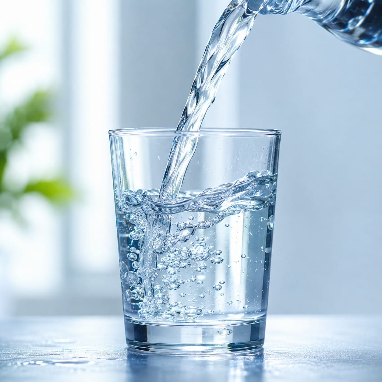 Carafe d'eau vivante