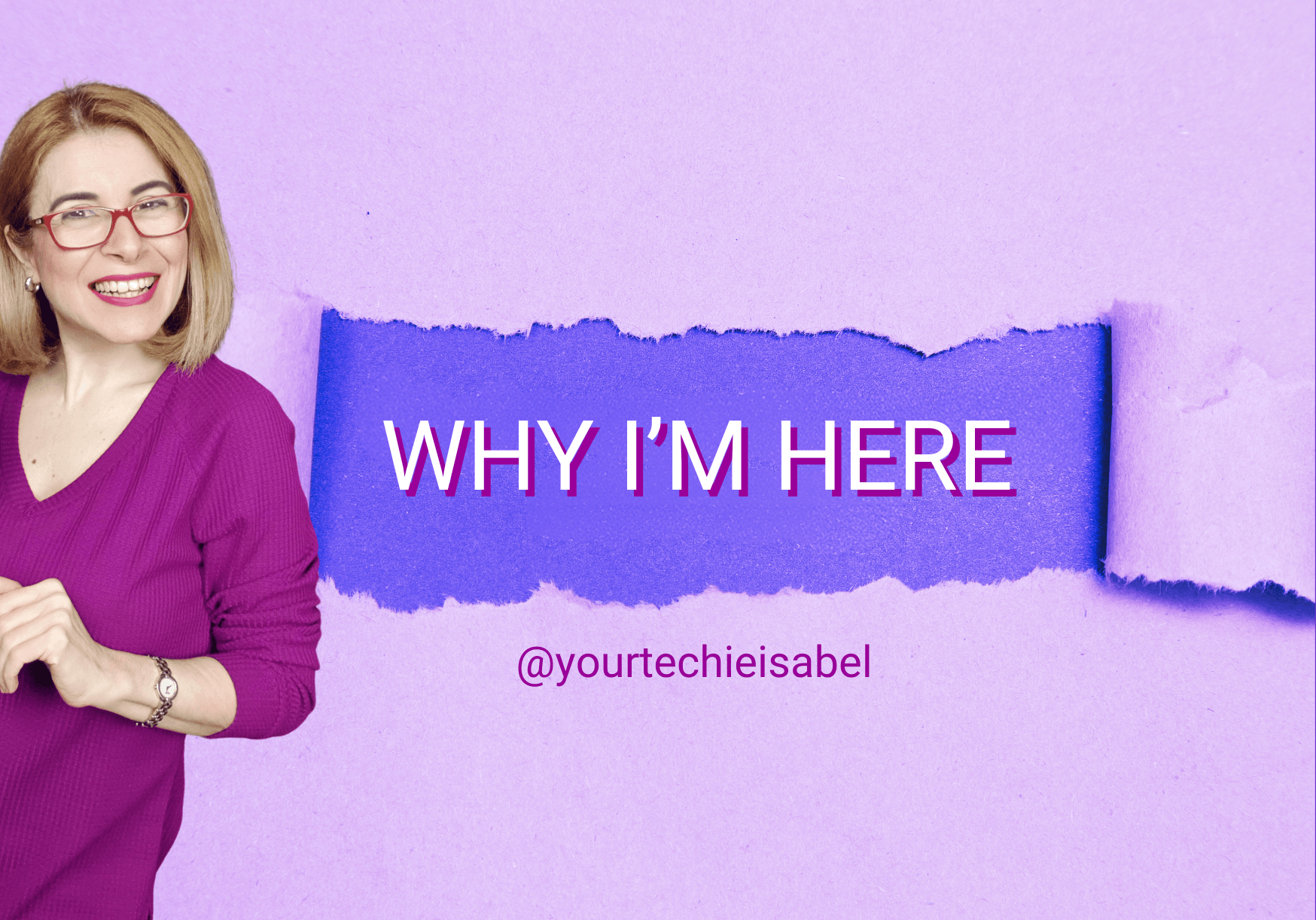 Why I'm Here: My Motivation
