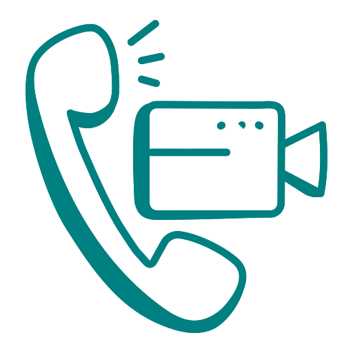 "Icone de visioconference"