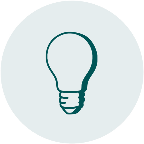 alt="Icône d'ampoule"