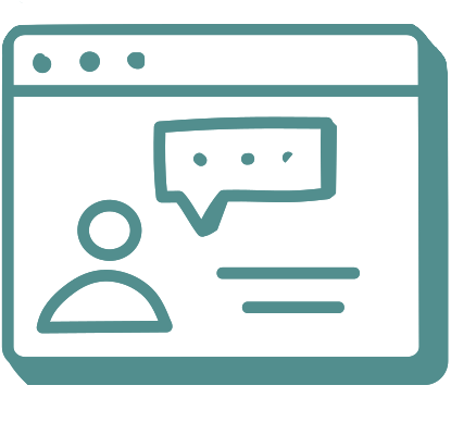 alt="Icône de visioconférence"