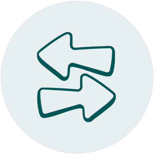 alt="Icône de deux flèches à double sens"