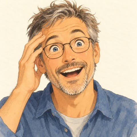 Portrait illustré de Mathieu