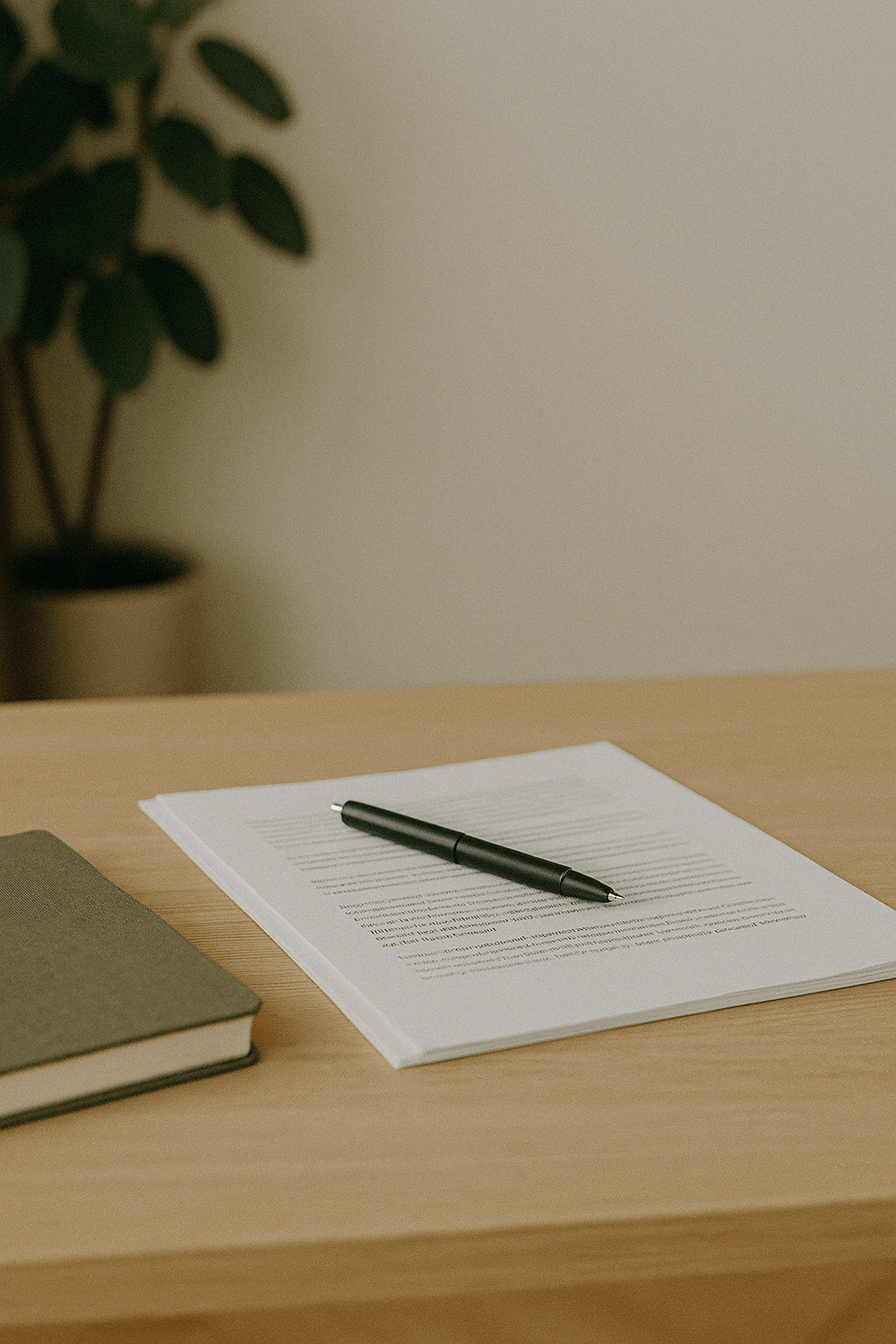 Document preparation icon with stack of papers – virtual assistant business document support.