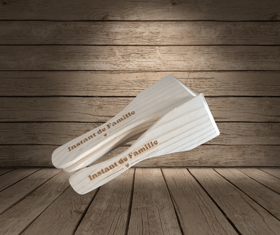 spatule raclette personnalisée a la demande