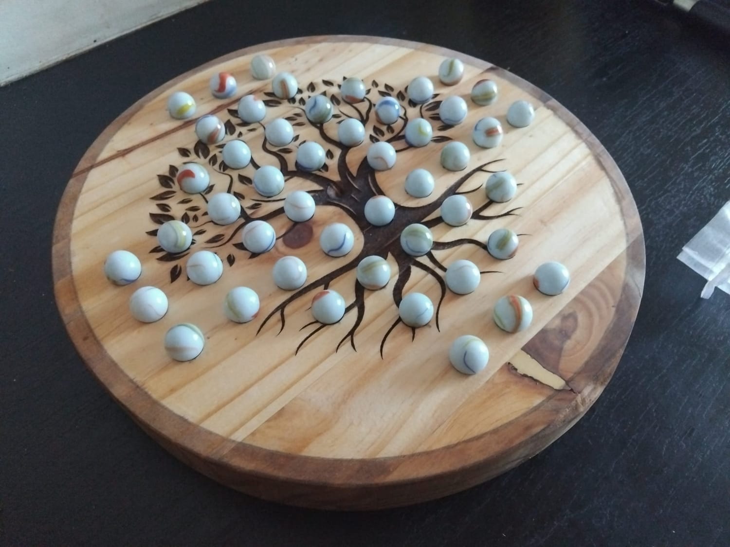 jeu de morpion en bois personnalisée a la demande par www.ateliersublime.fr