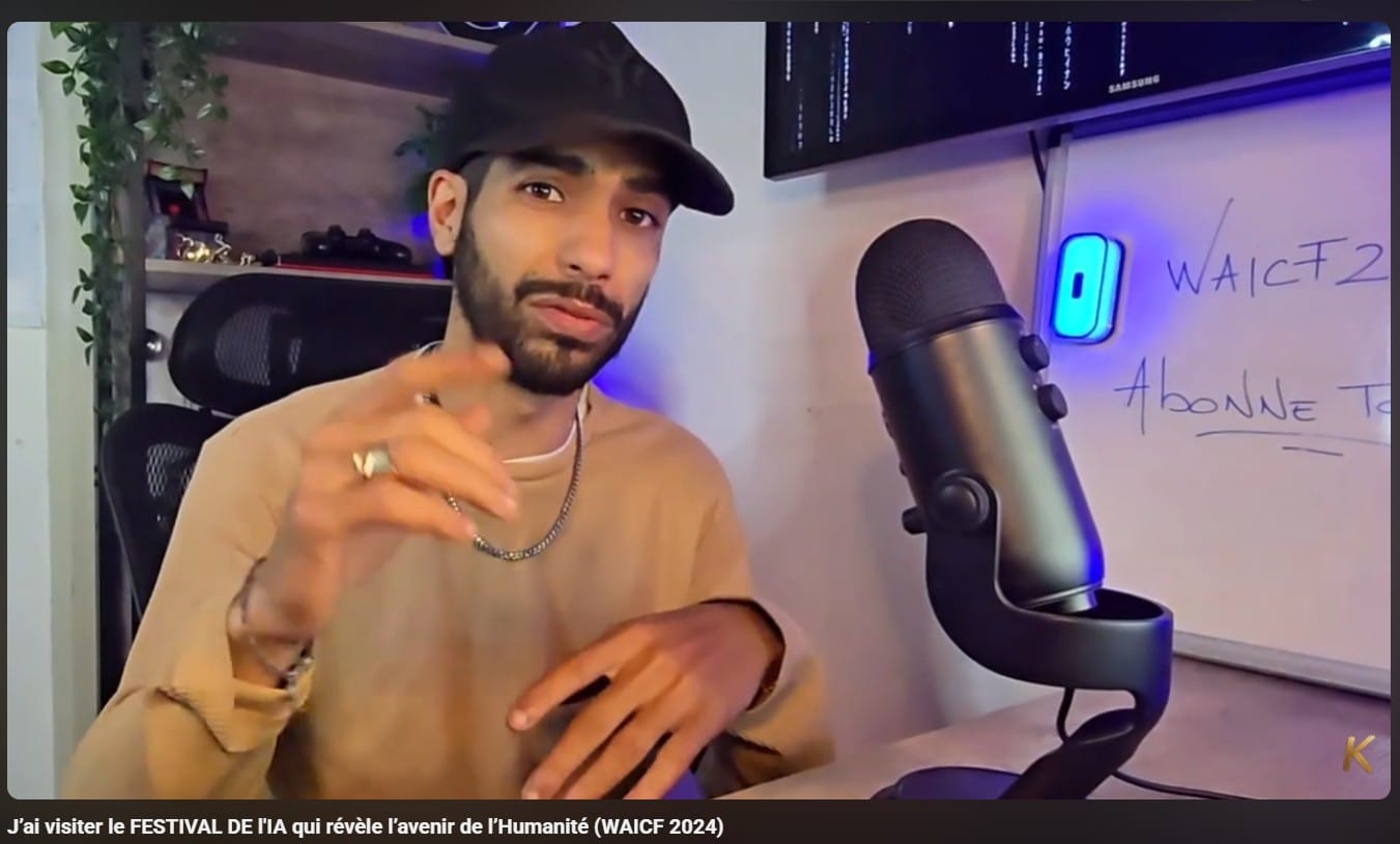Karim sur YouTube en 2024