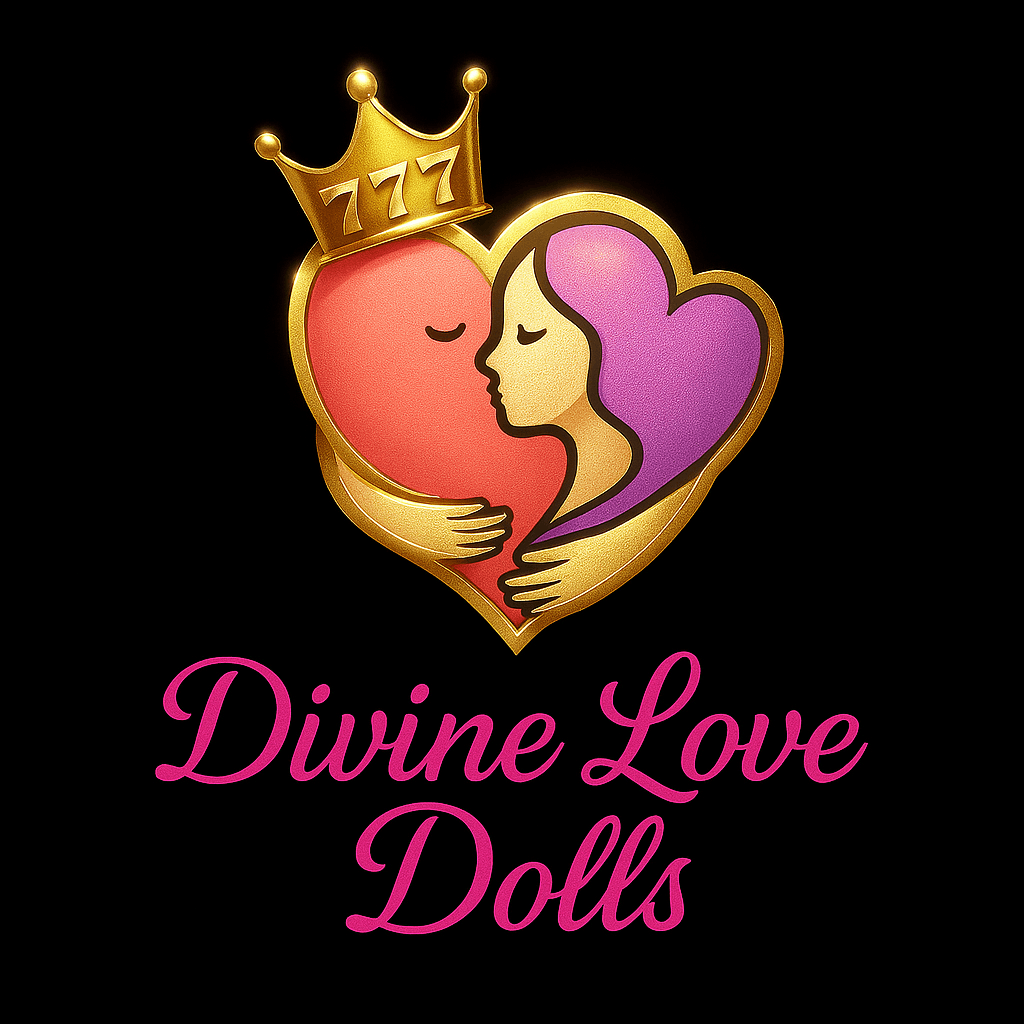 Divine Love Dolls logo – premium life-like companion dolls for comfort and connection