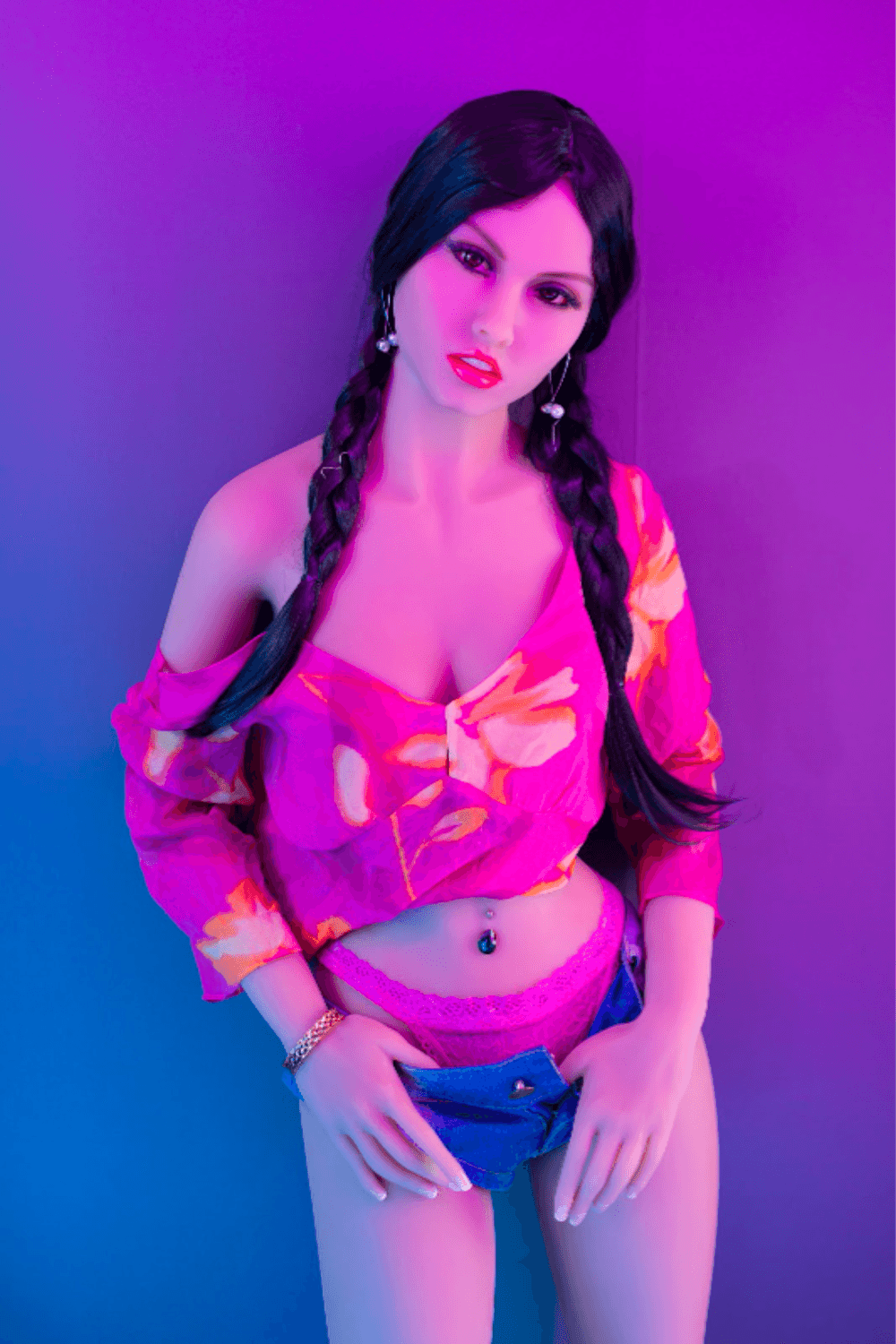 Zarah Luna realistic silicone companion doll from Divine Love Dolls, designed for elegance, emotional comfort, and lifelike beauty.