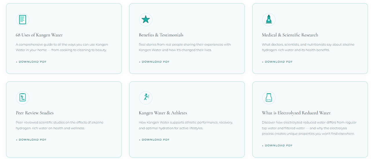 Downloads Section Example