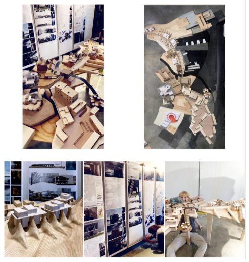 Five pictures of the Bartlett Summer Show 2023
