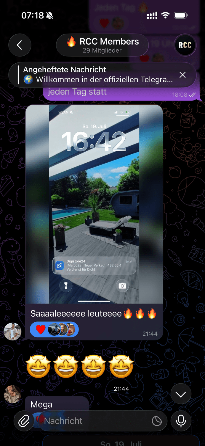 Rückmeldung aus der RCC Community – Social Proof 3