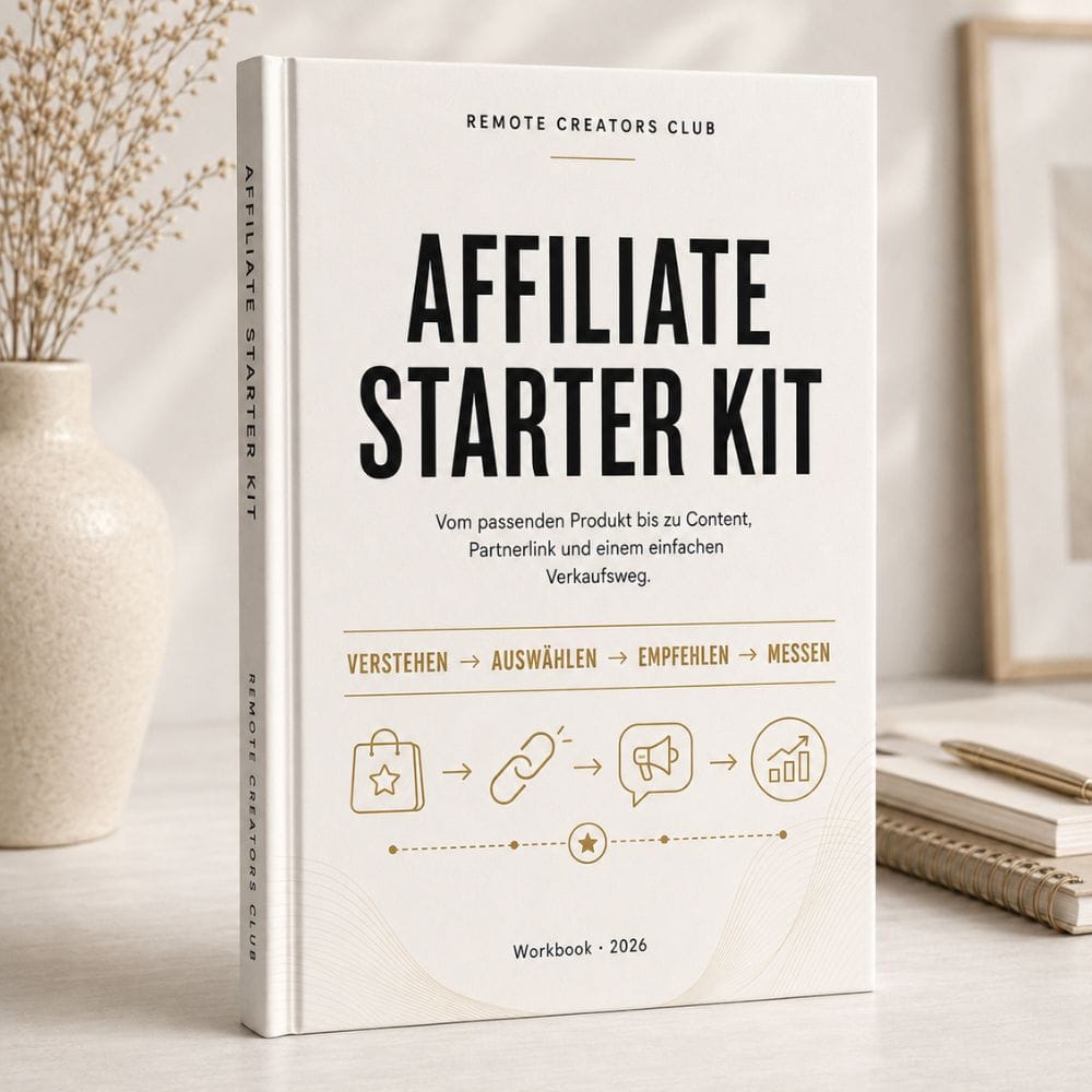 Affiliate Starter Kit – digitales RCC Workbook