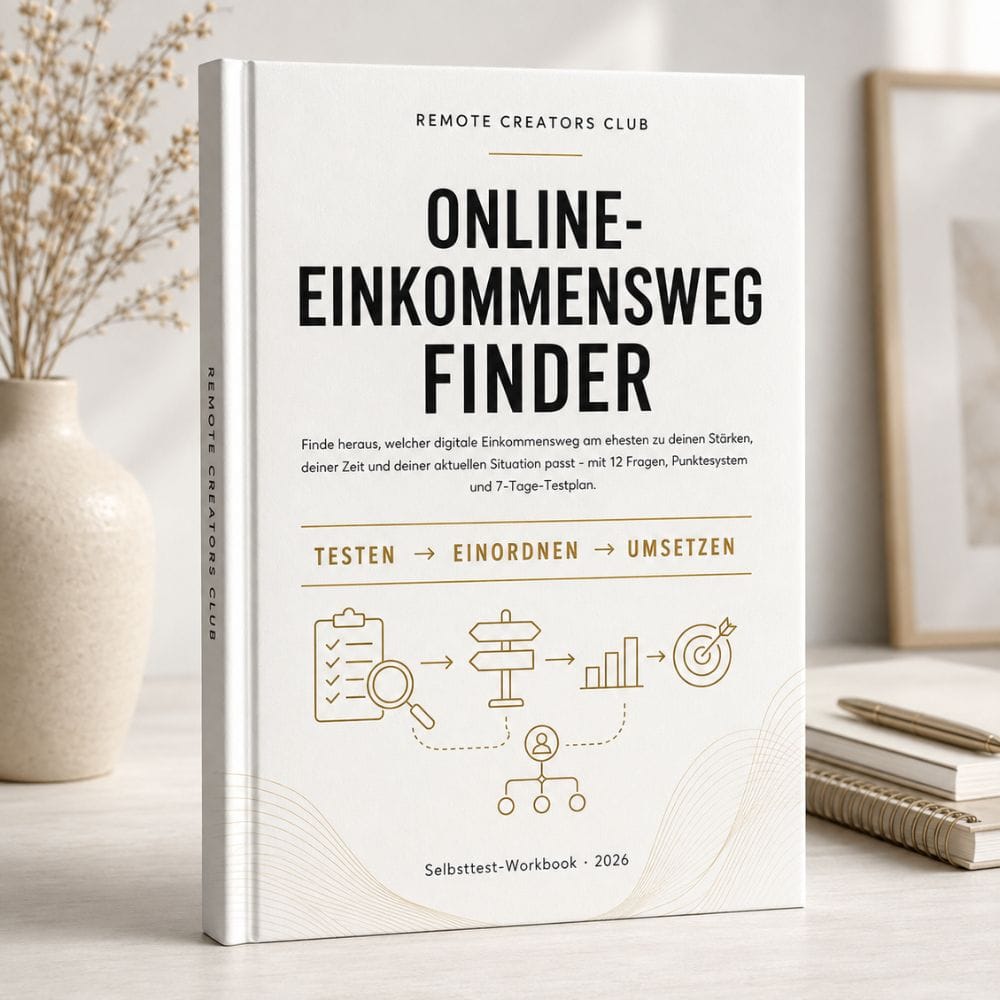 Online-Einkommensweg Finder – digitales RCC Workbook