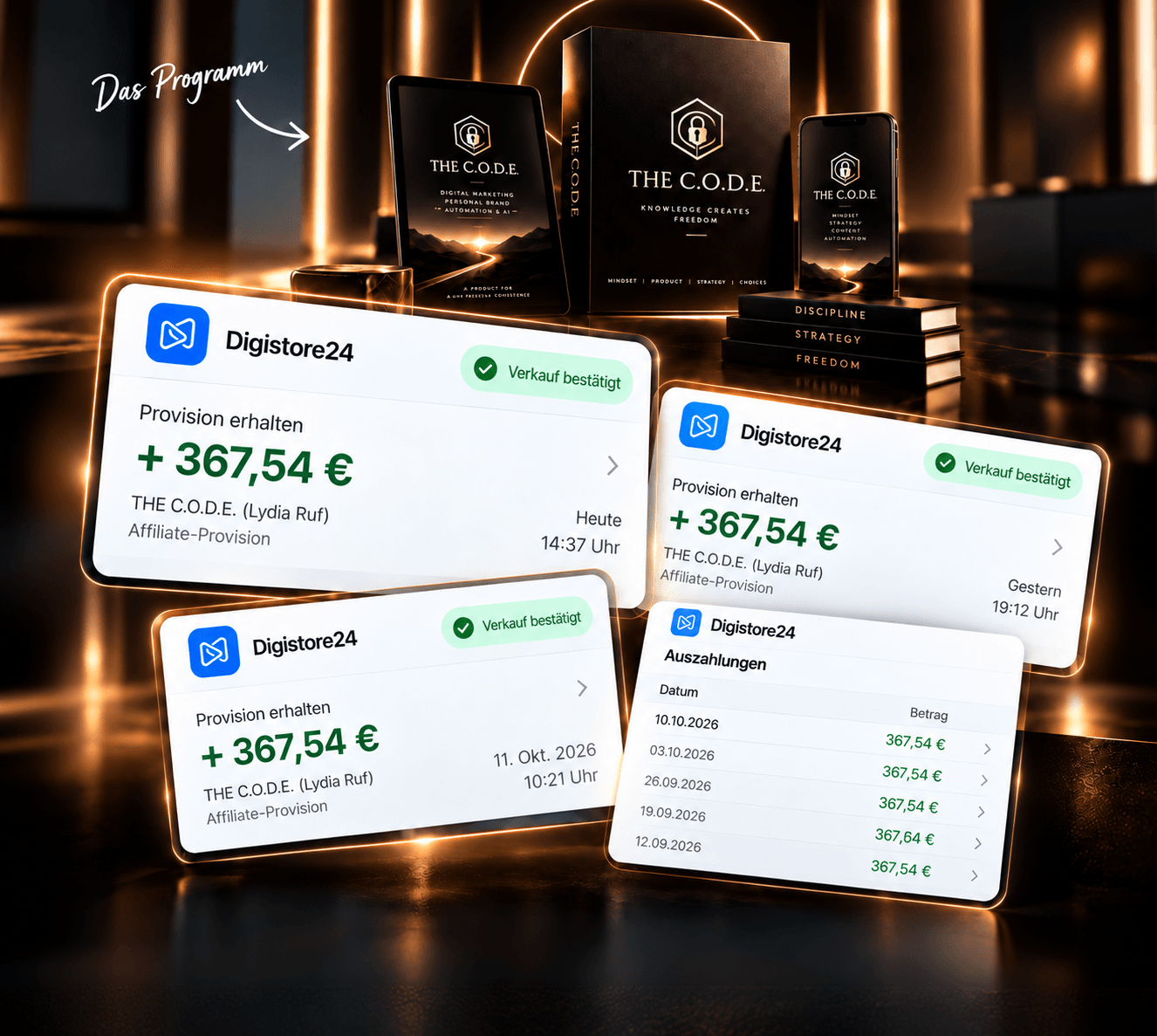 THE C.O.D.E. – Online-Business- und Digital-Marketing-Kurs