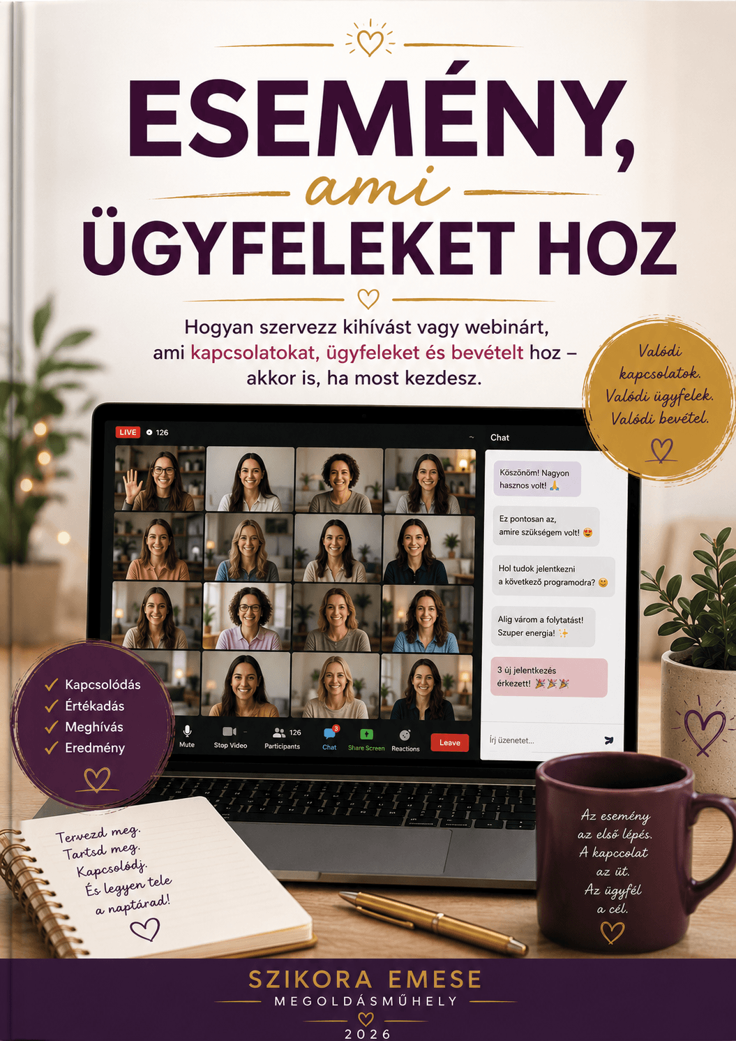 Esemény, ami ügyfeleket hoz – borító
