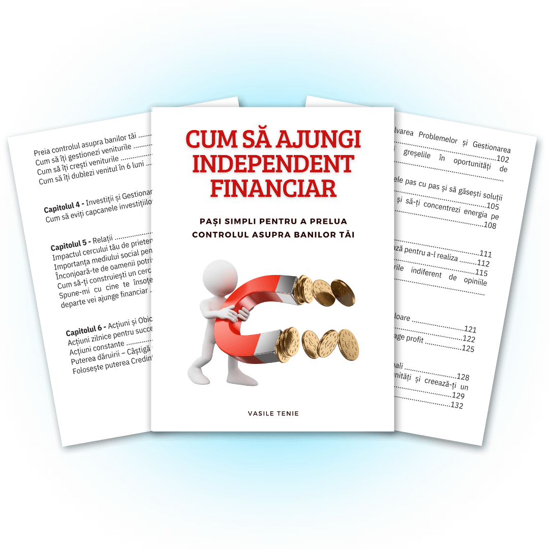 Ebook Cum sa ajungi independent financiar - Vasile Tenie