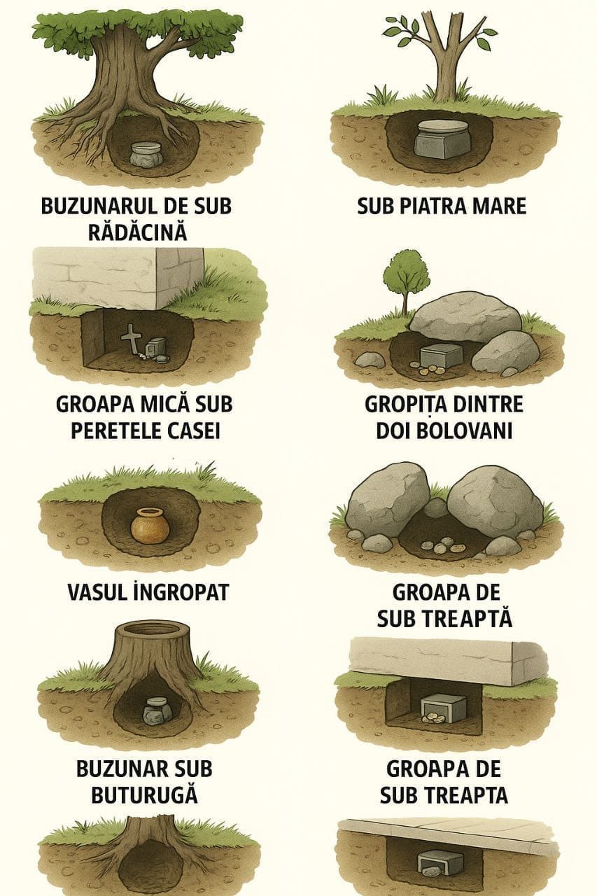 Comori ingropate in pamant - Vasile Tenie