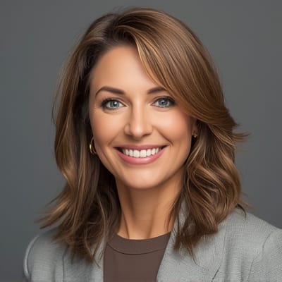 smiling woman portrait