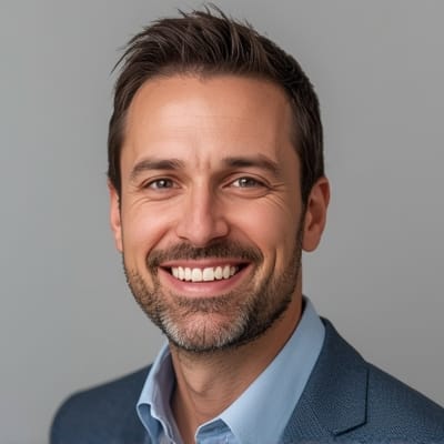 smiling man portrait