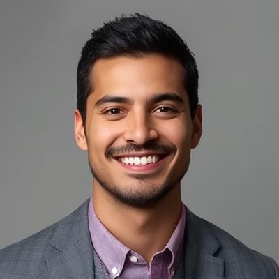 smiling man portrait