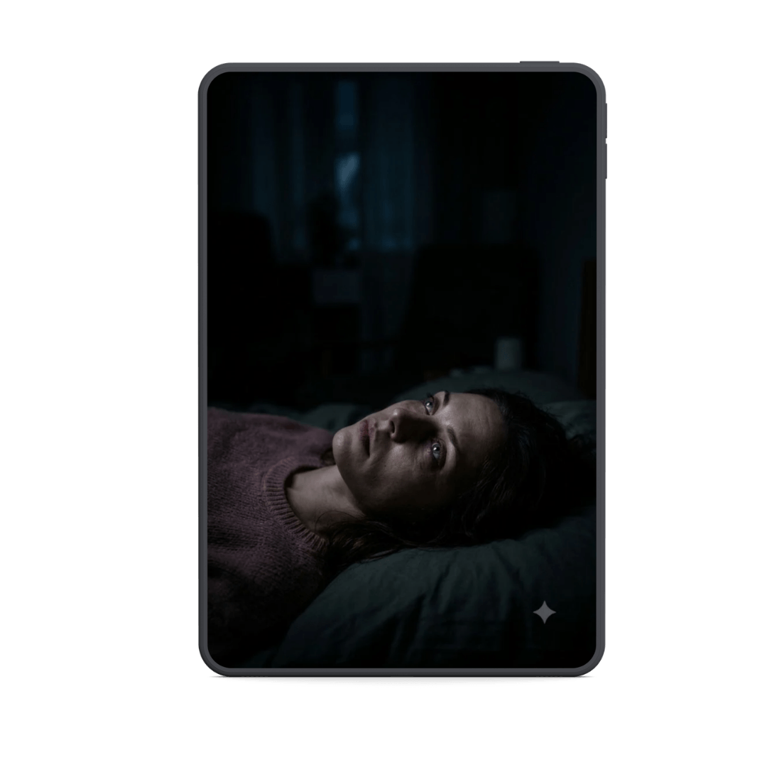 Quiet dark nursery at night