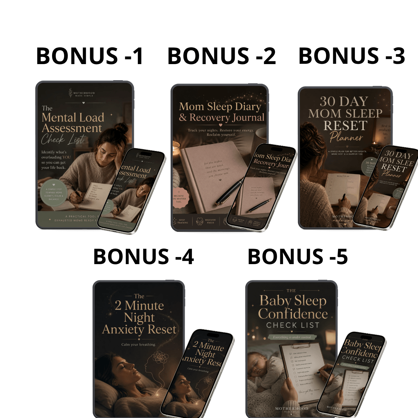 Bonus stack mockup