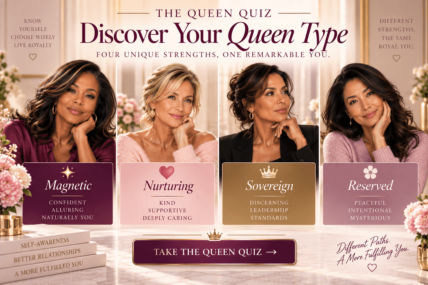 Discover Your Queen Type - Queen Quiz