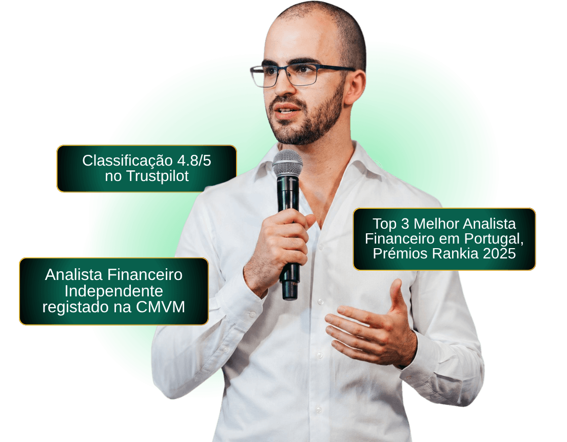 Frederico Santarém, analista financeiro independente registado na CMVM