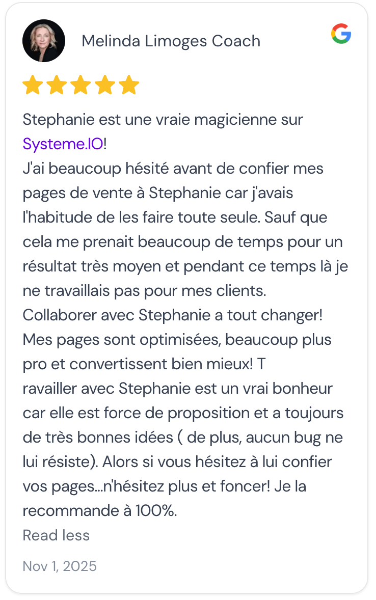 accompagnement systeme.io