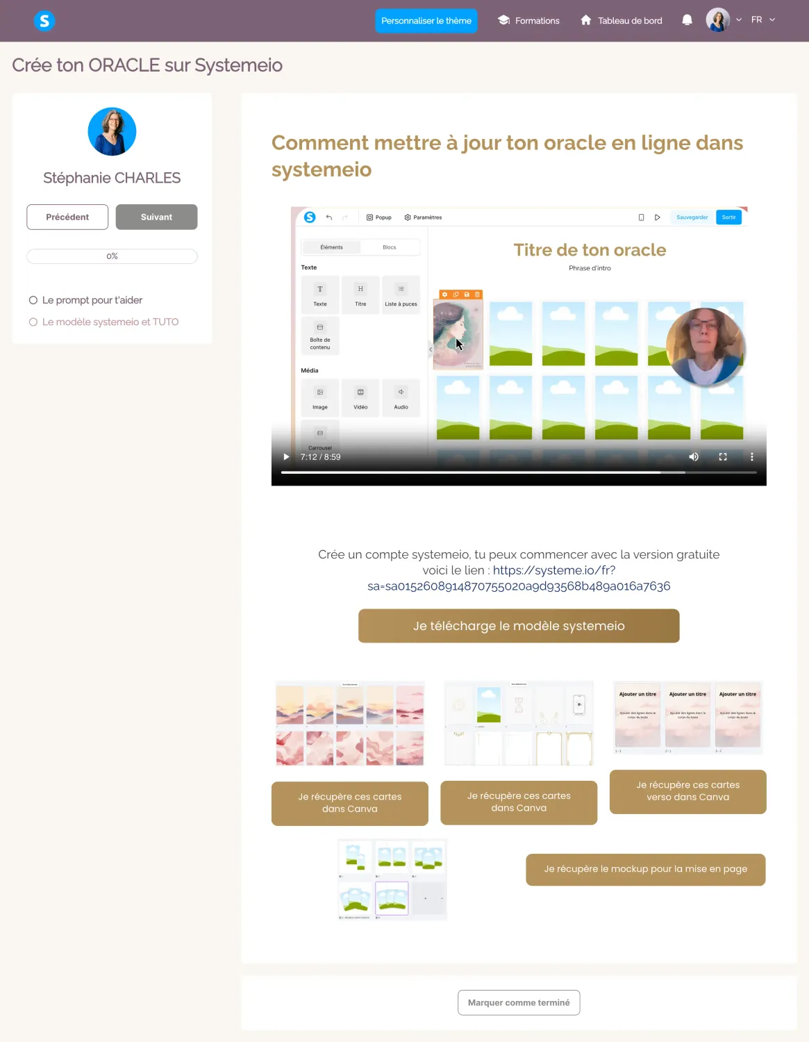 Formation crée ton oracle digital