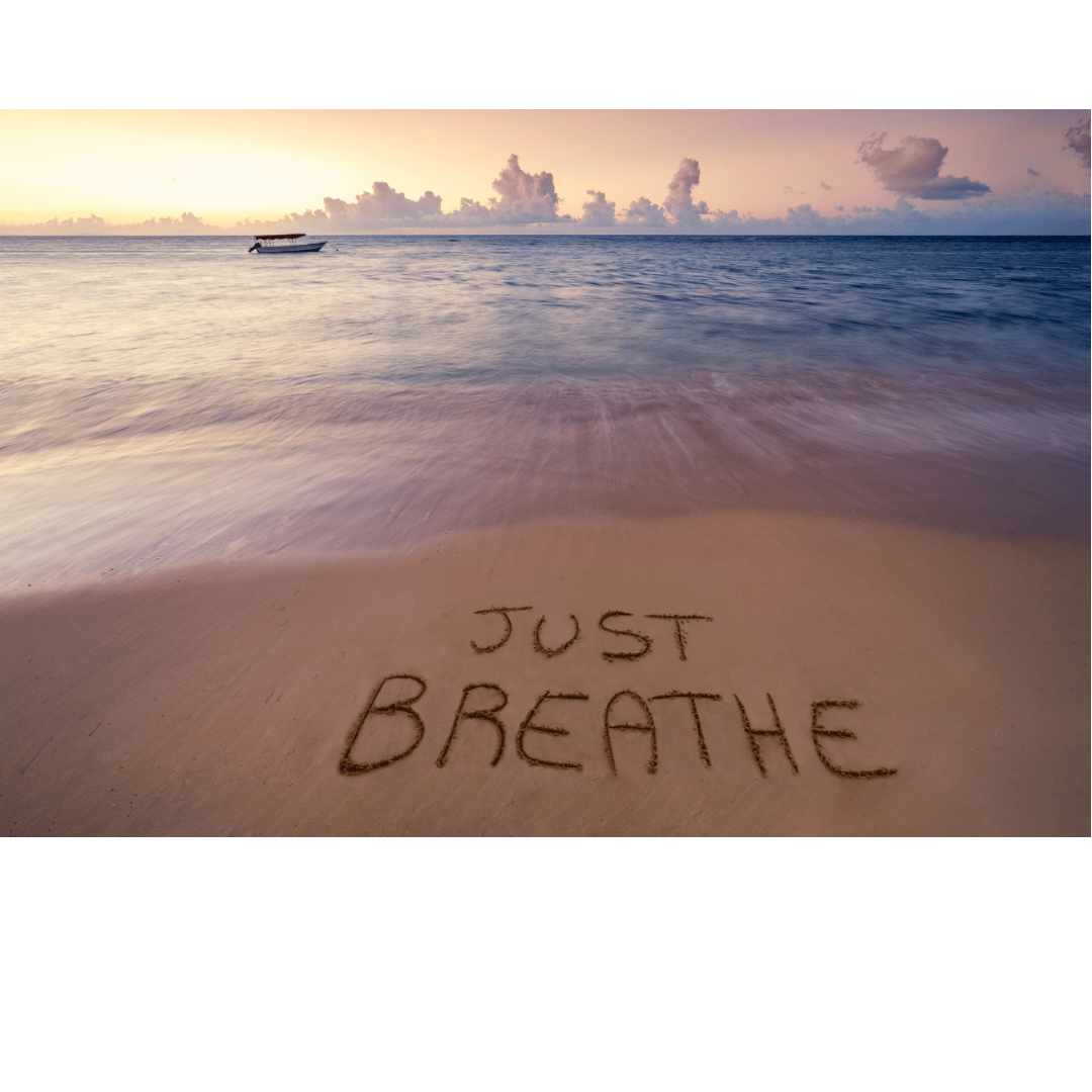 An image of a silhouette of a woman against an orangey sunset backdrop, doing a backward stretch