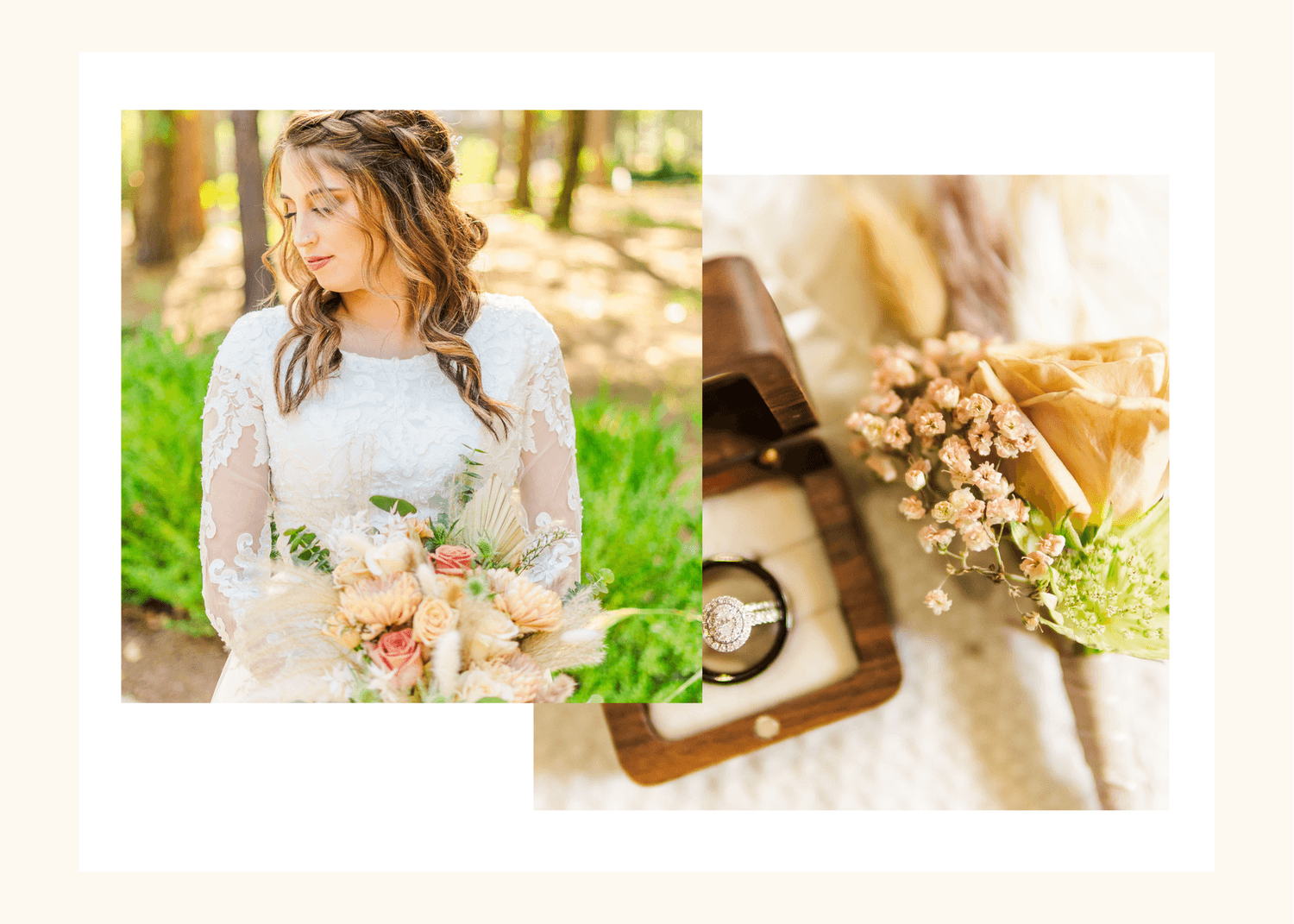 Wedding photo taken by Welch Photography at The Barn at Sleepy Hollow, Clarksville Arkansas , featuring flowers, ringshot, bride , captured in a true to life style by Arkansas photographer Samantha Welch.