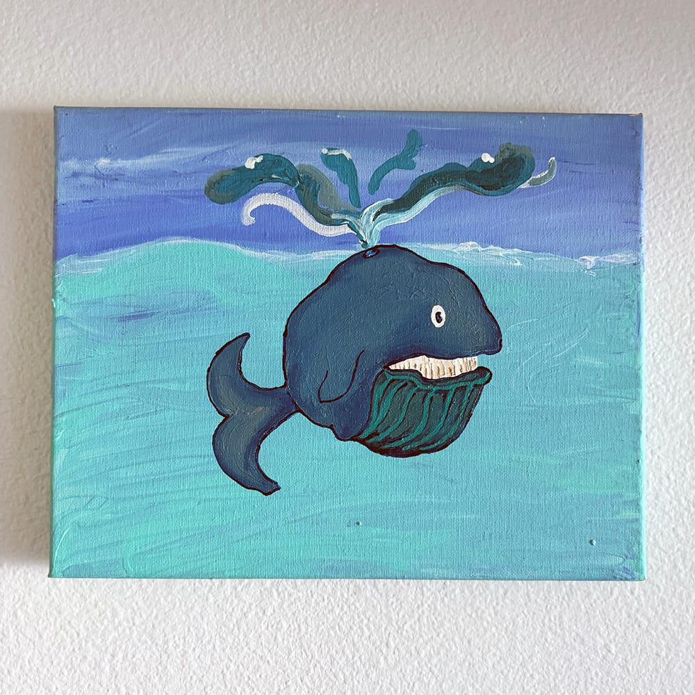 Sploosh the Surprised Whale