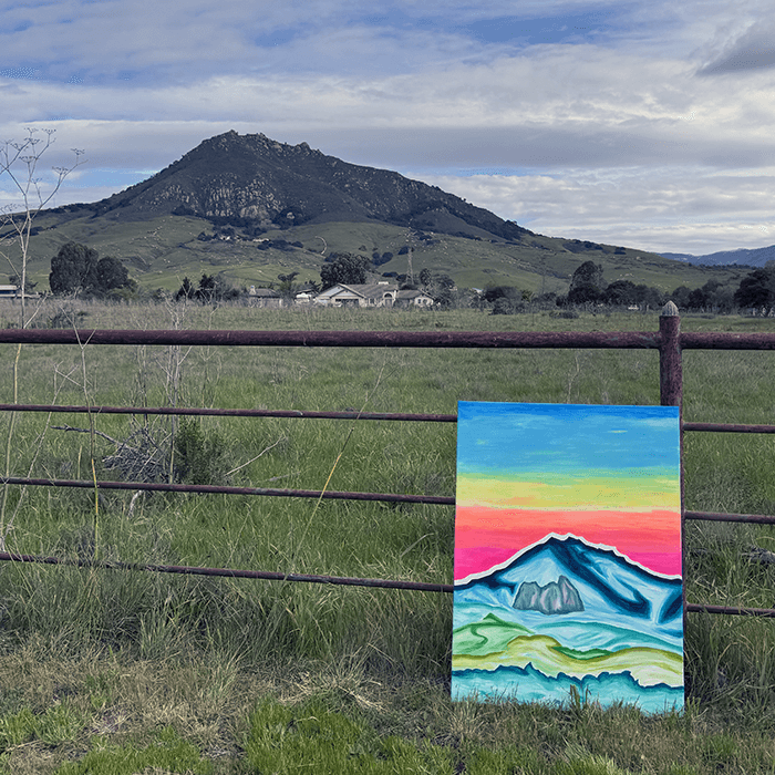 Erin Stratton paints vibrant scenes from space to local favorites