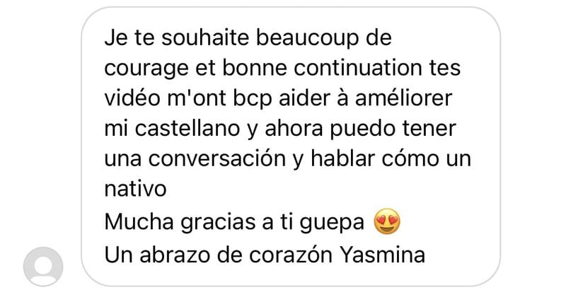 Témoignage élève : tenir une conversation comme un natif