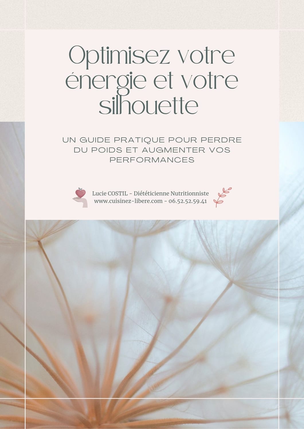 Guide Optimisez votre énergie et votre silhouette – Lucie Costil