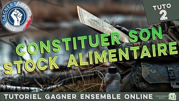 Tuto stock alimentaire