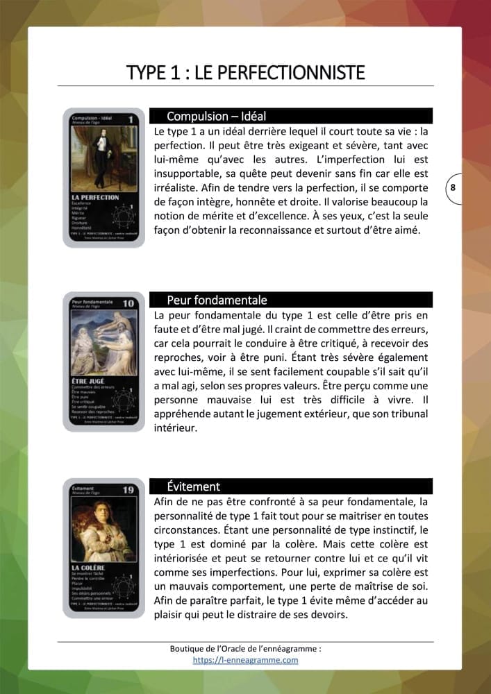 page 8 de l'e-book introduction à l'ennéagramme